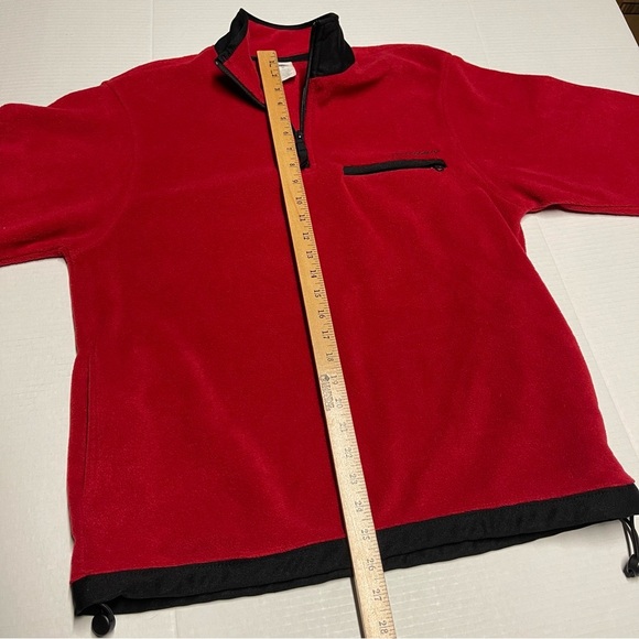 Old Navy Y2K Vintage Quarter Zip Fleece Men’s Medium Pullover Jacket 90s - Picture 9 of 9